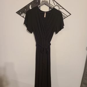 GILLI High Low Black Dress